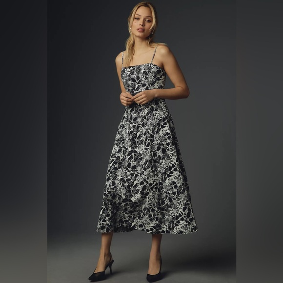 Endless Rose Dresses & Skirts - Endless Rose Sleeveless Square-Neck Midi Dress